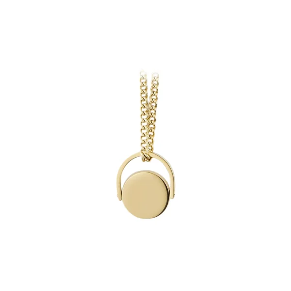 colliers rotatifs en acier inoxydable doré (plaqué or 18K) – Image 2