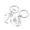 P5020494_____18K__3pcs-2_1 Porte-clés Cœur & Clé en acier inoxydable