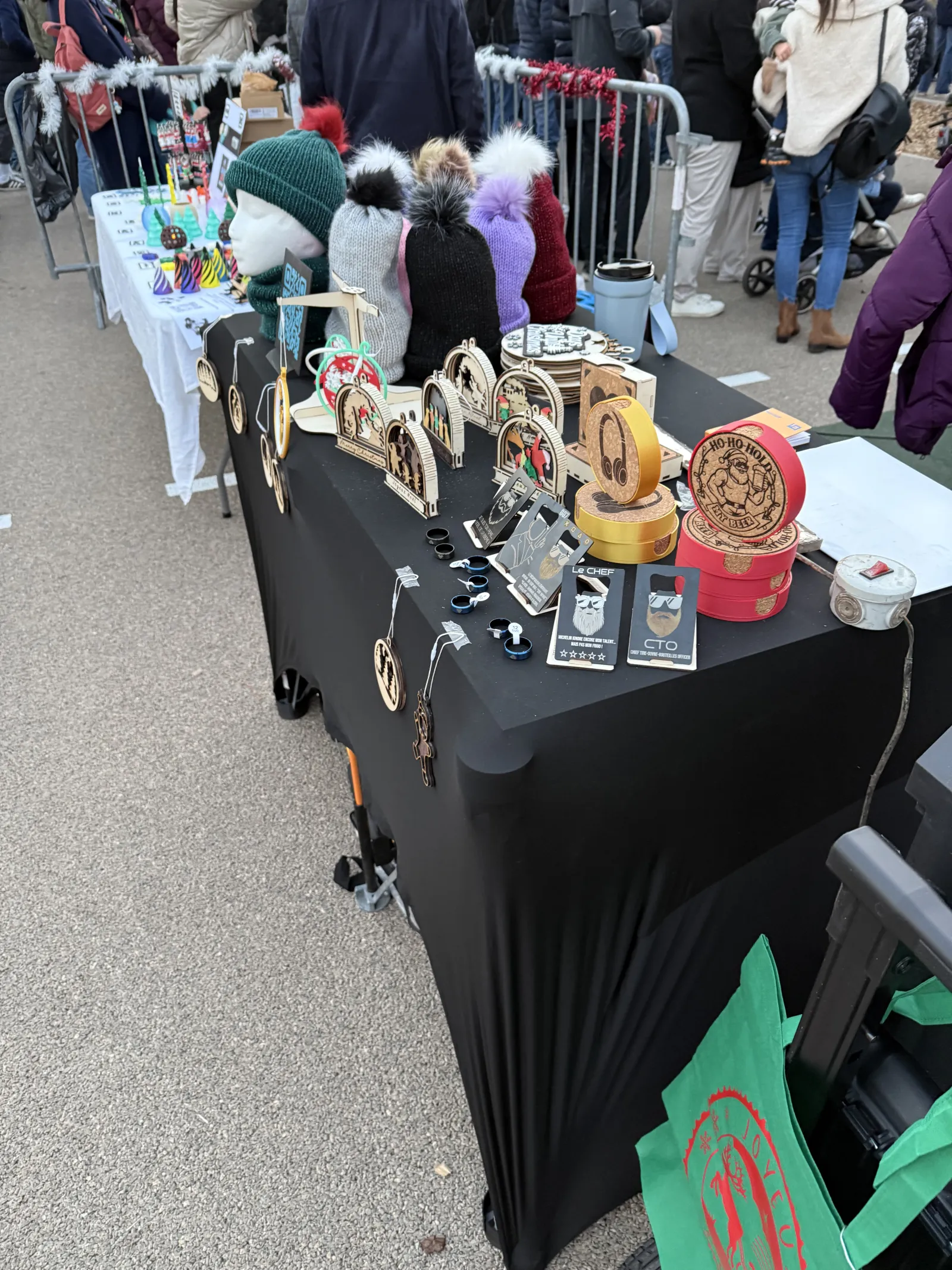 Presentation de nos creations sur un salon de createurs