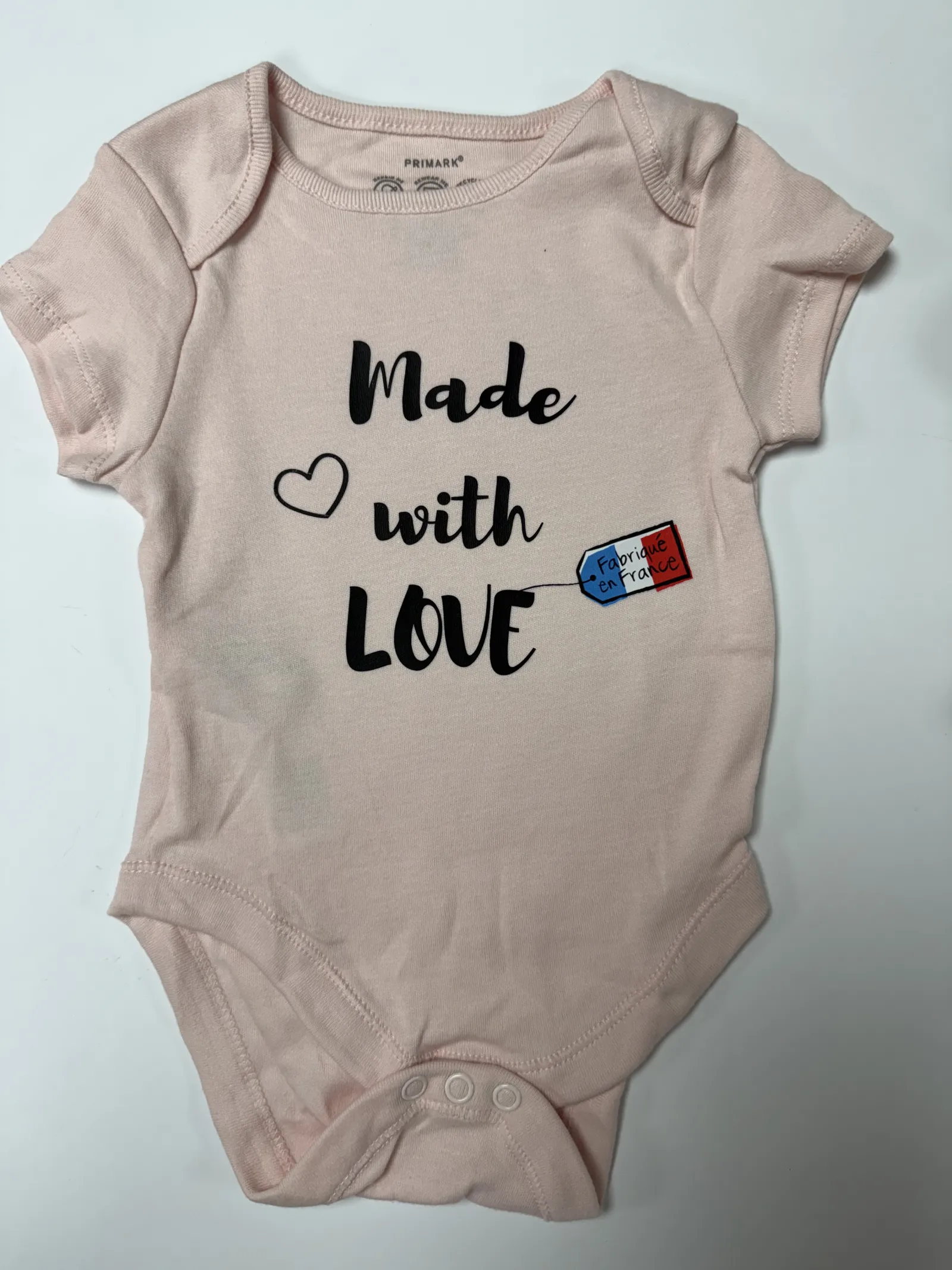 Body bebe personnalise